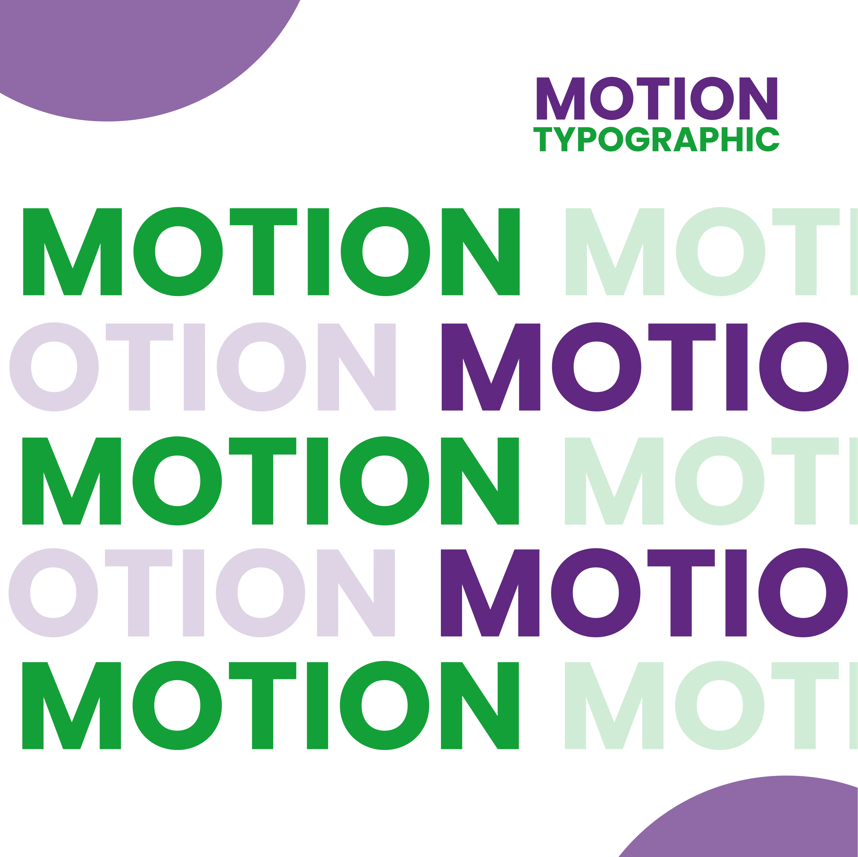 Motion Typography