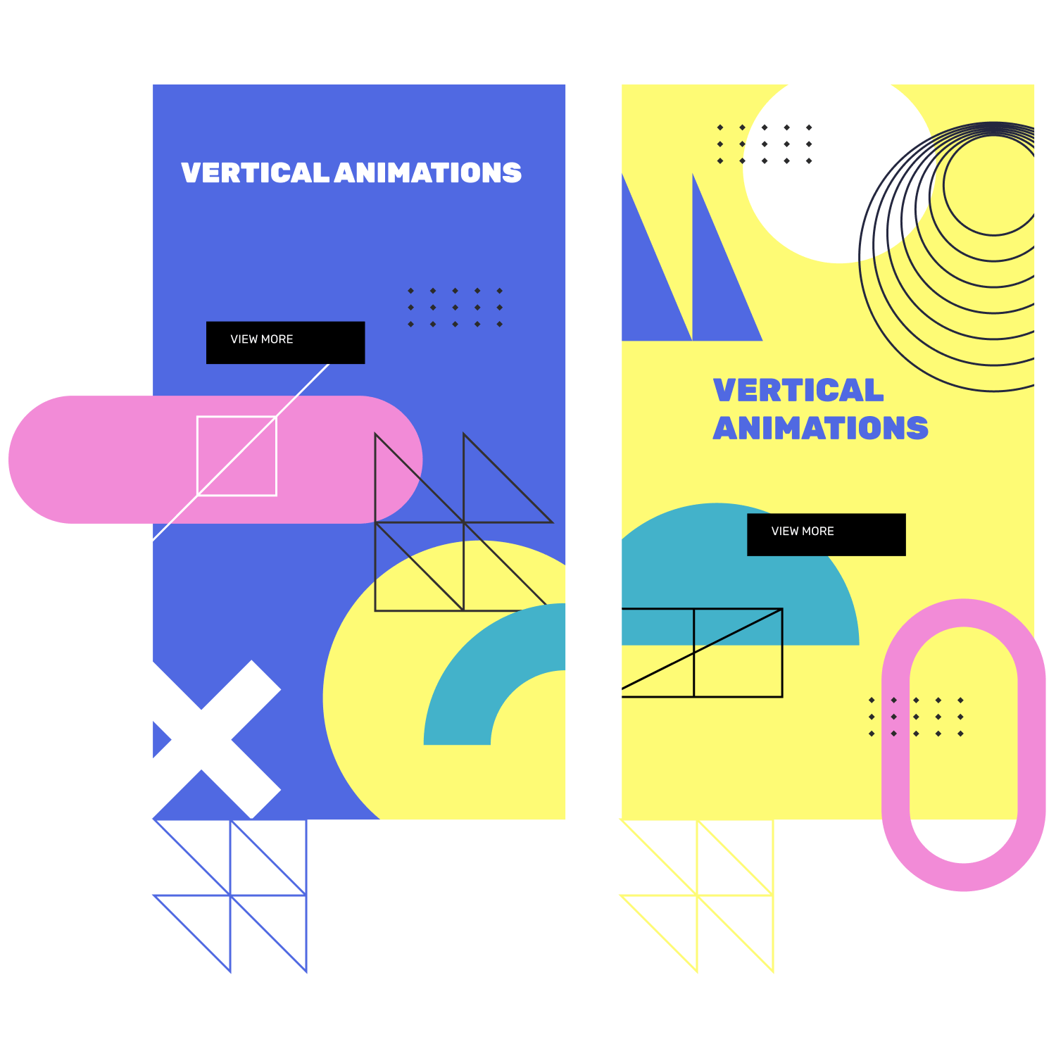 Vertical animations